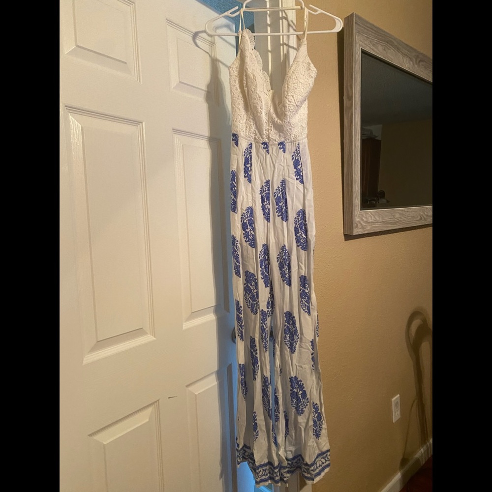 Floral jumpsuit